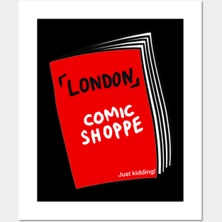 London Comic Shoppe Posters and Art